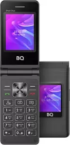 Мобильный телефон BQ BQ-2412 Shell Duo (черный)