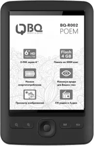 Электронная книга BQ-Mobile BQ-R002 Poem фото