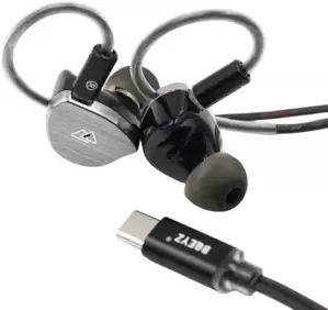 Наушники BQEYZ BQ10 USB Type-C (с микрофоном, серебристый) фото
