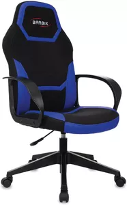 Кресло Brabix Alpha GM-018 (черный/синий) фото