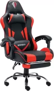 Игровое кресло Brabix Dexter Gm-135 (черный/красный) фото