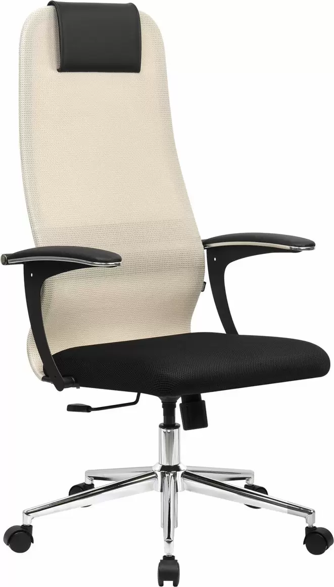 Brabix EX-801 / 532919 (черный/бежевый)