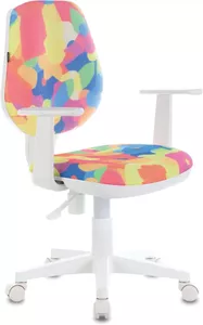 Компьютерное кресло Brabix Fancy MG-201W (белый/abstract) фото