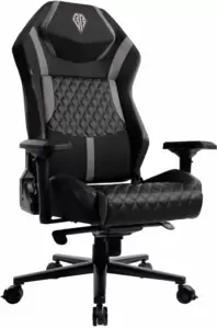 Кресло геймерское Brabix GM-160 / 532952 (черный/серый) фото