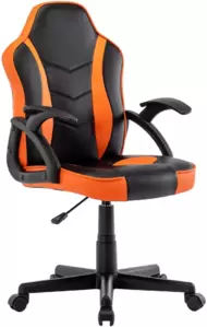 Офисное кресло Brabix GM-203 (черный/оранжевый) фото
