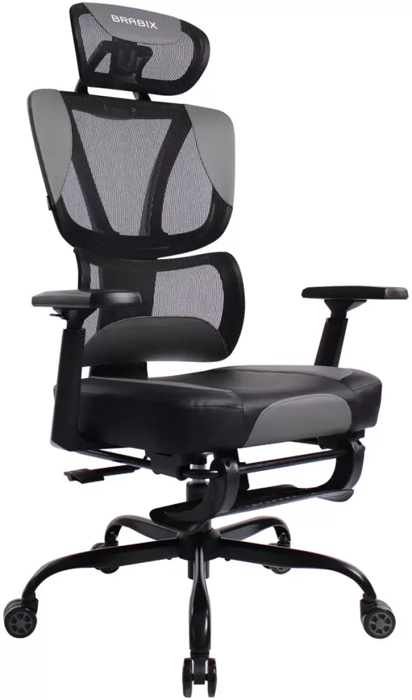 Brabix GM-530 / 532951 (черный/серый)