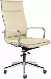 Brabix Premium Kayman EX-532 (экокожа/хром бежевый)