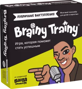 Настольная игра Brainy Trainy Публичные выступления УМ676 фото