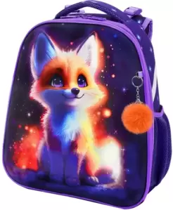 Школьный рюкзак BRAUBERG Bright fox UP 274665 фото