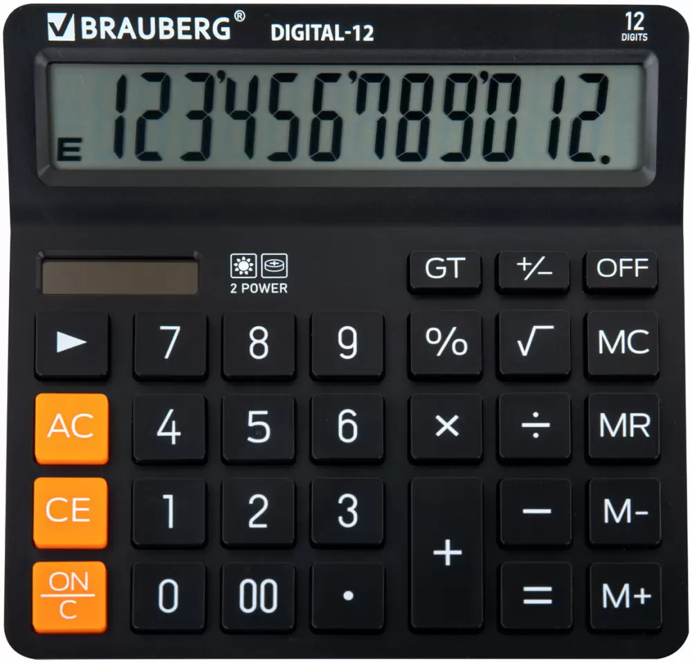 BRAUBERG DIGITAL-12-BK