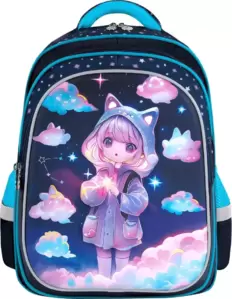 Школьный рюкзак Brauberg Flossy. Sky Girl 273179 фото