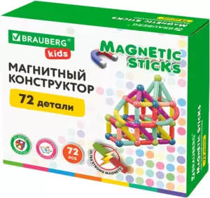 BRAUBERG Kids Magnetic Sticks / 665722