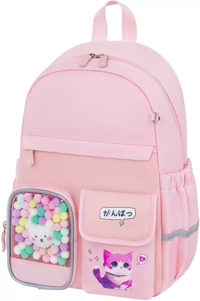 Школьный рюкзак Brauberg Pastel. Anime kitten 272065 фото