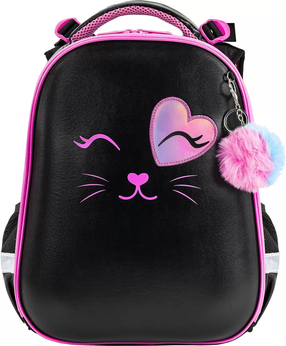 Школьный рюкзак BRAUBERG Shiny. Smiling Cat 272040 фото 6