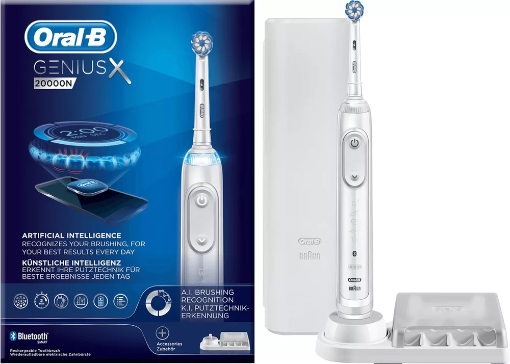 Braun Oral-B Genius X 20000N D706.515.6X Белый