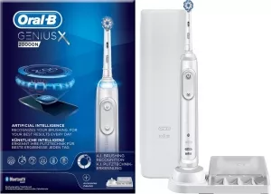 Электрическая зубная щетка Braun Oral-B Genius X 20000N D706.515.6X Белый фото