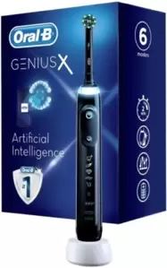 Электрическая зубная щетка Braun Oral-B Genius X Cross Action D706.513.6 (черный) фото