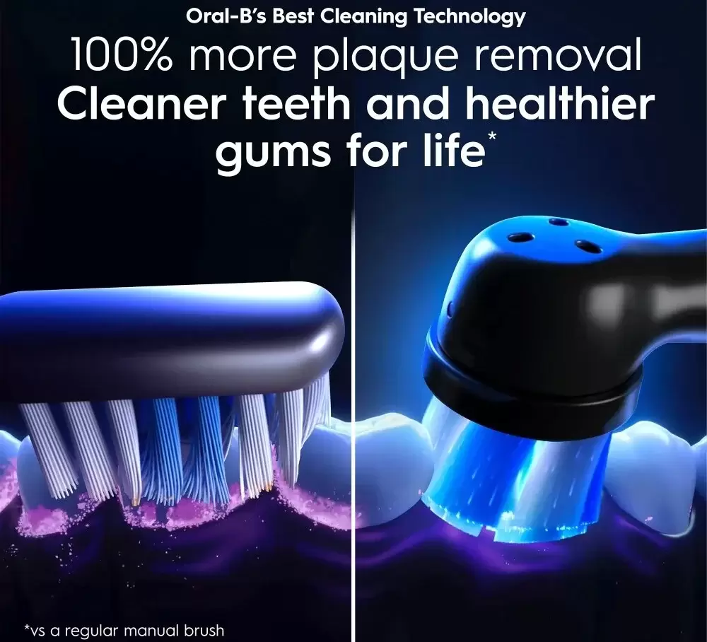 Электрическая зубная щетка Braun Oral-B iO 10 Series 10 (lunar gold) фото