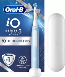Электрическая зубная щетка Braun Oral-B iO 3 (ледяной синий) фото