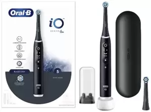 Электрическая зубная щетка Braun Oral-B iO 6 iOM6.2Q6.2DK (черный) фото