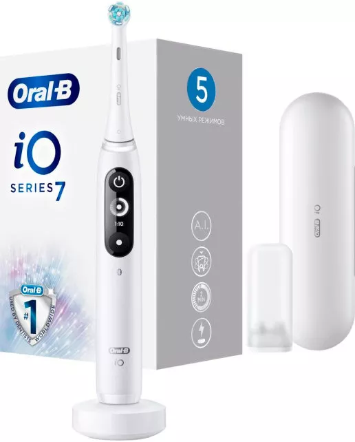 Braun Oral-B iO 7 White Alabaster