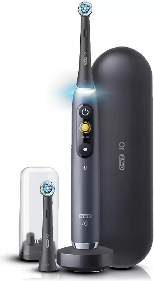 Электрическая зубная щетка Braun Oral-B iO Series 9 Black Onyx iOM9.2Q2.2AD  фото 2