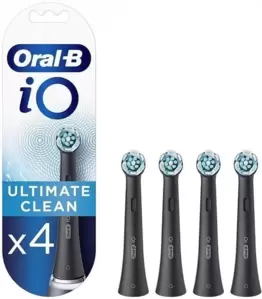 Сменная насадка Braun Oral-B iO Ultimate Clean Black (4 шт.) фото