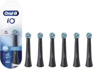 Сменная насадка Braun Oral-B iO Ultimate Clean Black (6 шт.) фото