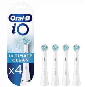 Сменная насадка Braun Oral-B iO Ultimate Clean White (4 шт.) фото