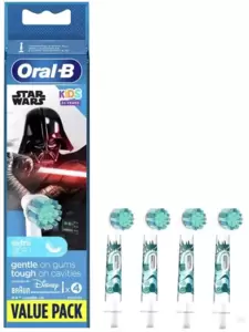 Сменная насадка Braun Oral-B Kids EB10S Star Wars (4 шт) фото