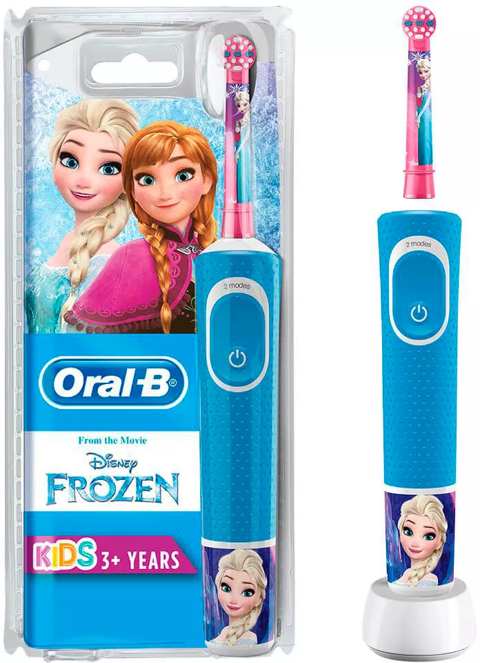 Электрическая зубная щетка Braun Oral-B Kids Frozen (D100.413.2K) фото 2