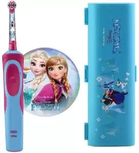 Электрическая зубная щетка Braun Oral-B Stages Power Frozen (D12.513.K + футляр) фото
