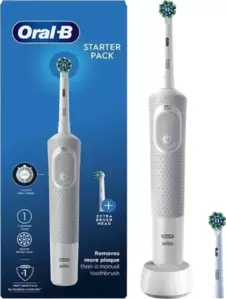 Braun Oral-B Vitality D100 Starterkit + 2 насадки (серый)