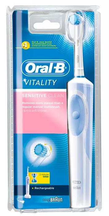 Электрическая зубнaя щеткa Braun Oral-B Vitality Sensitive (D12.513 S) фото 5