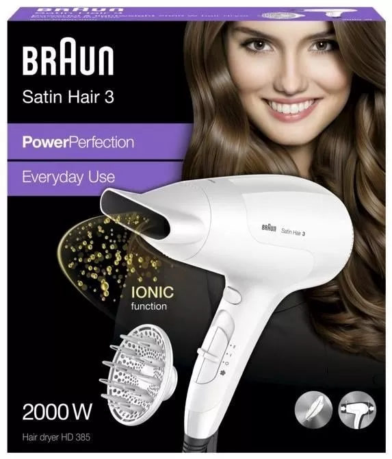 Фен Braun Satin Hair 3 PowerPerfection HD 385 фото 5