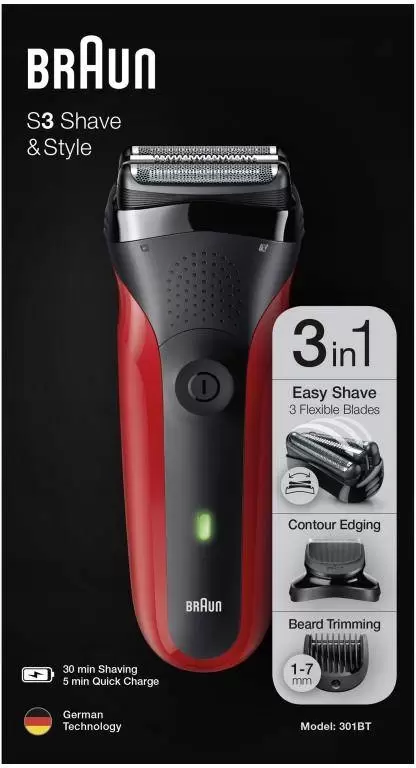 Электробритва Braun Series 3 301BT фото