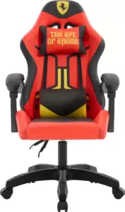 Игровое кресло Defender Legas (черный/красный) фото