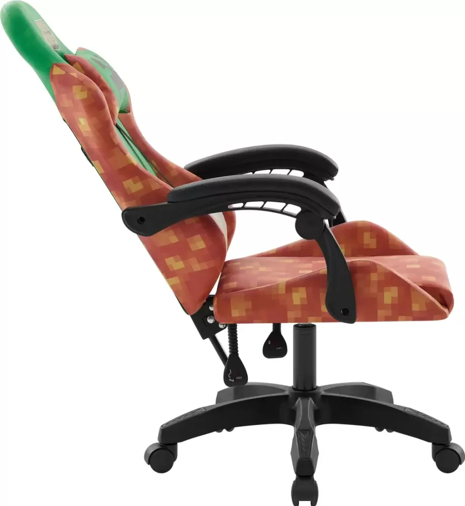 Игровое кресло Defender Legas (зелёный/оранжевый) фото 4