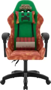 Игровое кресло Defender Legas (зелёный/оранжевый) фото