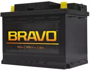 Аккумулятор Bravo 6СТ-60 R (60Ah) фото