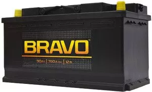 Аккумулятор Bravo 6СТ-90 L (90Ah) фото