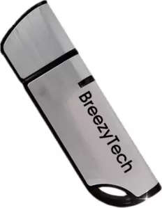 USB Flash BreezyTech U012 128GB (серебристый/черный) фото