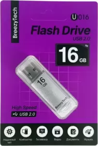 BreezyTech U016 16GB (серебристый)