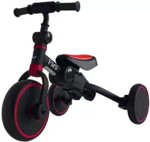 Беговел-велосипед Bubago Flint BG-FP-109-1 (черный/красный) icon