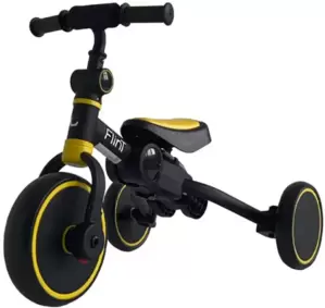 Беговел-велосипед Bubago Flint BG-FP-109-3 (черный/желтый) icon
