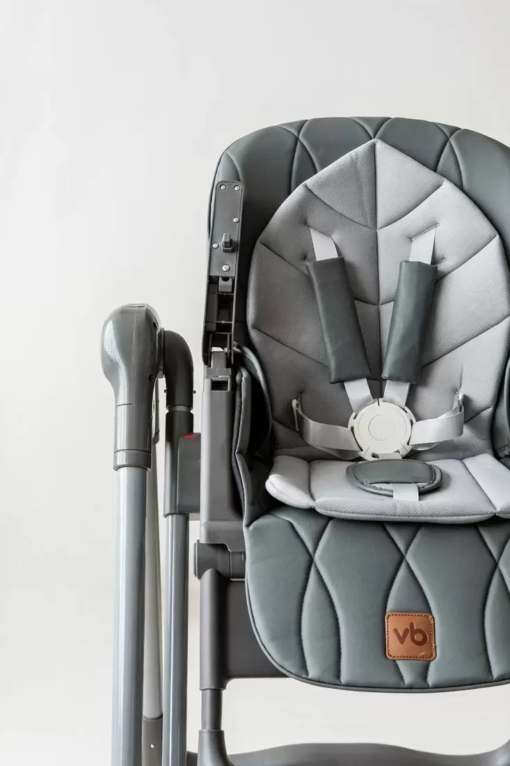Стульчик для кормления VipBaby POLLY 4 в 1 (graphite) фото