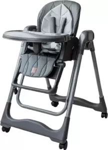 Стульчик для кормления VipBaby POLLY 4 в 1 (graphite) фото