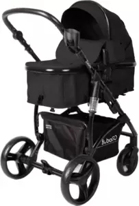 Детская универсальная коляска Bubago Zoom color 2 в 1 / BG 135-B-1 (черный) фото