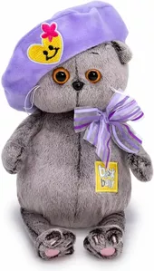 Мягкая игрушка Budi Basa Басик Baby в берете / BB-099 фото