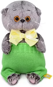 Мягкая игрушка Budi Basa Басик Baby в вязаных штанишках / BB-083 фото